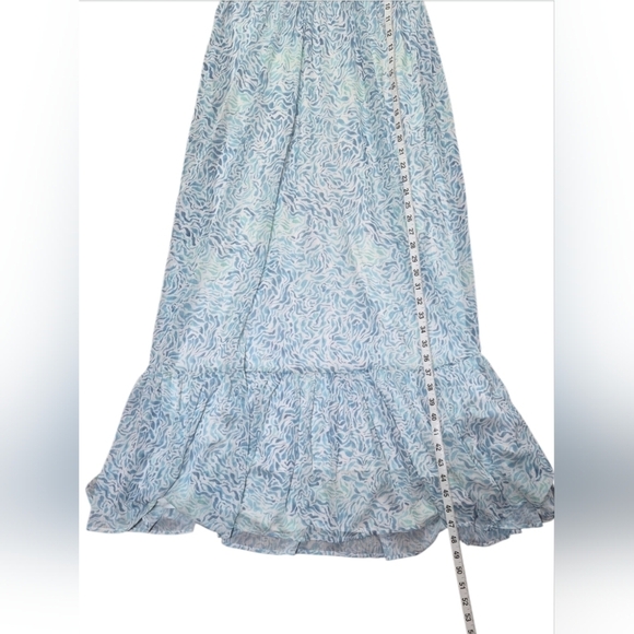 Allison New York Floral Halter Maxi Dress Size Medium - Picture 11 of 14